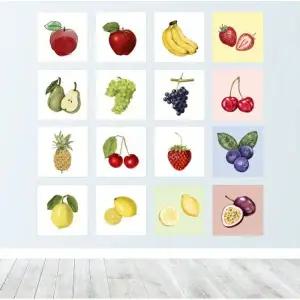 [텐바이텐]헤이데이윤 과일그림 패브릭포스터 17종