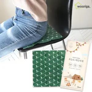 [우리가스토리]국내생산 방석핫팩 400g 10팩 핫팩