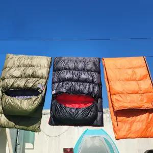 [콜럼버스] 다우니페더 덕다운 침낭 히말라야 모음/오리털/캠핑용품 동계용침낭