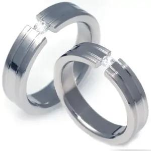 T-670 DIA CO 다이아몬드 티타늄 커플링 반지 이니셜무료 무료배송 맞춤제작 평생AS