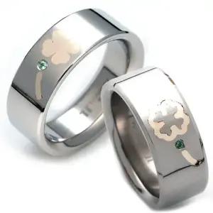 T-533 CO 14K 골드 티타늄 커플링 반지 이니셜무료 무료배송 맞춤제작 평생AS