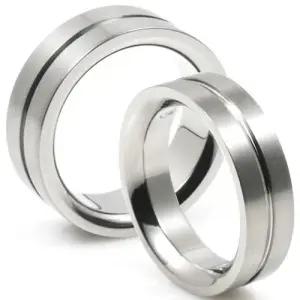 T-106 CO 티타늄 커플링 반지 이니셜무료 무료배송 맞춤제작 평생AS
