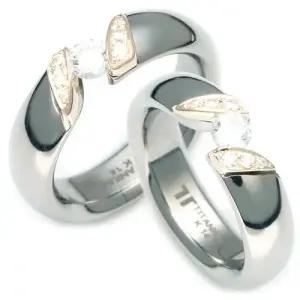 TQ-920 CO 14K 골드 티타늄 커플링 반지 이니셜무료 무료배송 맞춤제작 평생AS