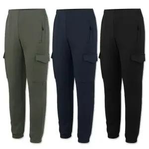 꽃중년 기모건빵바지 전술 카고 조거 겨울 작업복 하의 노가다 빅사이즈