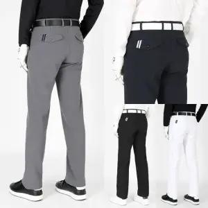 [GS]클라우스 포켓라인 기모 스판 남성 겨울 골프바지 KL4427
