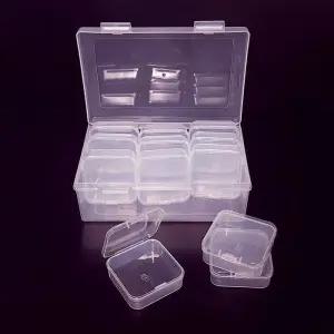 ONM 12칸 아크릴 비즈케이스 주얼리 소품 귀걸이 수납함