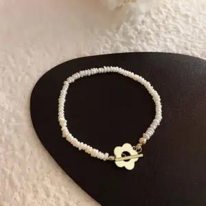 ONM 쌀진주 천연 은볼팔찌 여성팔찌 학생팔찌 샐럽 큐티