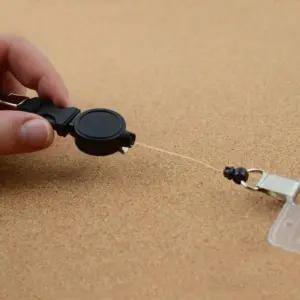 ONM 네임텍용고급목걸이줄 세트 릴홀더 자동