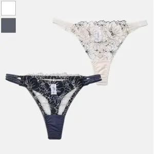 [오노마] ONM 로맨틱한 시스루 레이스 자수 여성 티팬티 0167vs (S11328363)