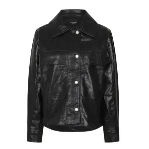 (레코브) 레더 스냅 자켓(LC61C3JK508X)