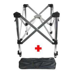 씨타임 갯바위 2단 줌 밑밥통 거치대 크릴백거치 스탠드형 보조가방 포함