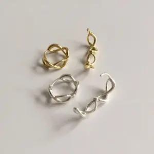 ONM (silver925) infinity onetouch earring