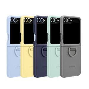 삼성 정품 Z플립6 실리콘 케이스 With 링 /S