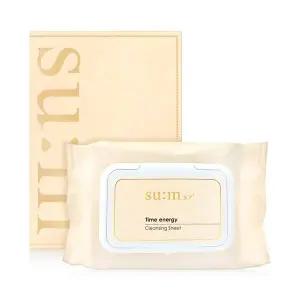 [보리보리/숨37도]숨37도 타임 에너지 클렌징 시트 50매 / 오가닉 성분