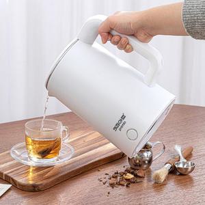 키친아트 스텐304 통주물 보온 전기주전자 1.8리터 화이트 분유포트 전기포트 커피주전자