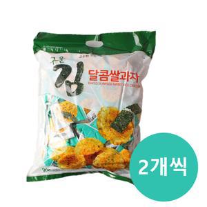 구운김 달콤쌀과자 900g 2개 아기 어르신 간식