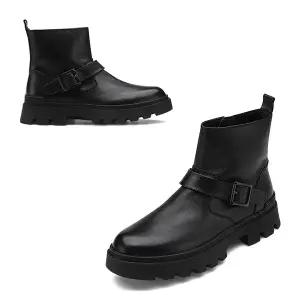 [미소페]M-misope 남성 소가죽 앵클 522446502 3.5cm