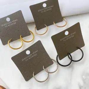 ONM CSS043 써지컬 링 귀걸이 (big)