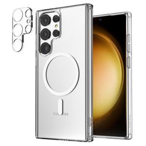 케이맥스 갤럭시 S23 울트라 플러스 투명케이스 맥세이프 클리어핏 세트