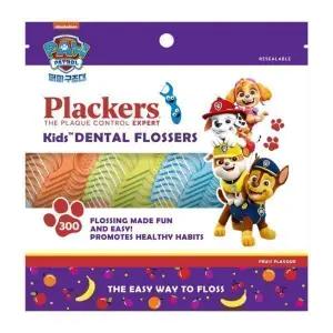 플랙커스 어린이 치실 300개 유아 키즈 휴대용 치실 리필 구강케어 코스트코 대용량