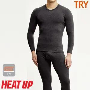 트라이 남자 기모내복 발열내의 웜웨어 히트업 라이트웜 남상하