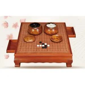 고급 원목 바둑판 장기 체스 바둑알 테이블 보드게임