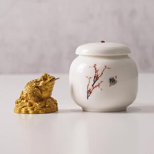 집들이 개업 인테리어 소품 항아리 재물 수호 소금단지 삼족 두꺼비 매화 난초