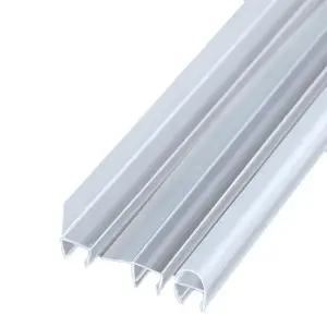 상가강화도어 자동문 바람막이 욕실유리문 샤워부스 프로파일 쫄대 220CN