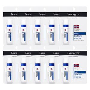 뉴트로지나 데일리 립밤 4g X10개