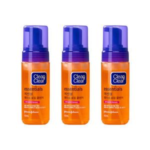 클린앤클리어 에센셜 페이셜 클렌저 150ml X3개
