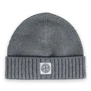 [스톤아일랜드] 키즈 로고 패치 비니(그레이) 8116N04Z4 V0M67