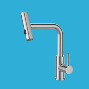 한양 주방 싱크대 수전 스프레이 T형 폭포수 와이드 수도꼭지 원홀 Y-HYST0161