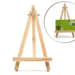 고품질 미니 사진 원목 인테리어 이젤 미니이젤 받침1P 명함 (WFGT9K4)