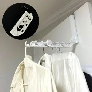 고품질 문걸이 화이트 문걸이빨래건조대 빨래건조대 접이식 (WFGTFZT)