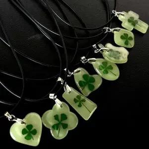 고품질 야광 네잎클로버키링 네잎클로버 키링 행운고리 (WFGTFXJ)