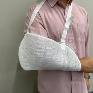 고품질 통풍형 팔고정 화이트 깁스팔걸이 암슬링 (WFGTFYM)