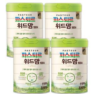 파스퇴르 위드맘 신생아 100일분유 750g(4캔)