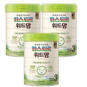 파스퇴르분유 위드맘3단계 750g(3캔)