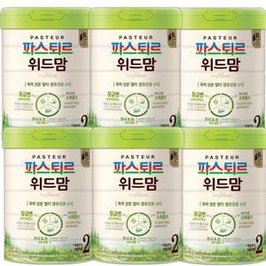 파스퇴르분유 위드맘2단계 750g(6캔)