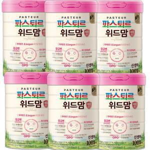 파스퇴르 위드맘 제왕 100일분유 750g(6캔)