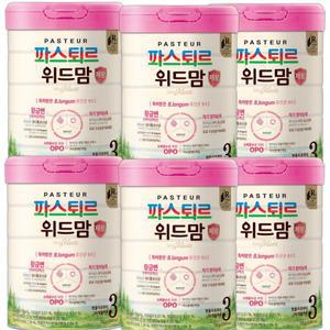 파스퇴르 위드맘 제왕분유3단계 750g(6캔)