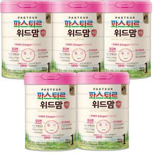 파스퇴르 위드맘 제왕분유1단계 750g(5캔)