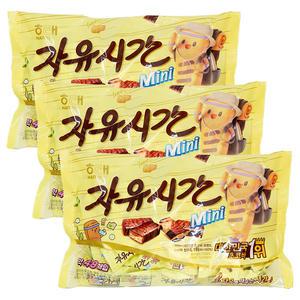 자유시간 미니 대용량 480g x 3개 초코바 해태제과