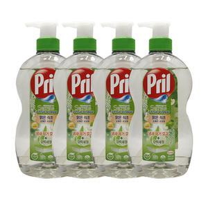 헨켈 프릴 맑은 식초 상쾌한 사과향 700ml 4개 주방세제