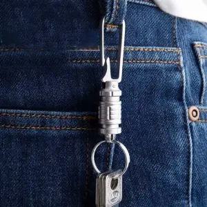 고품질 TB열쇠고리 블루LED 인조블루 BL 다이아몬드 소가죽 분리형 (WFH20PQ)