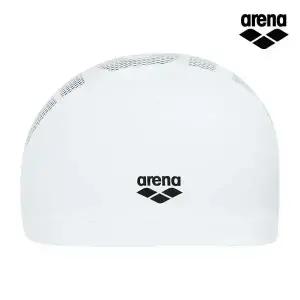 [아레나수영복] 도트 이지핏 실리코팅수모 A5AC1AL02WHT