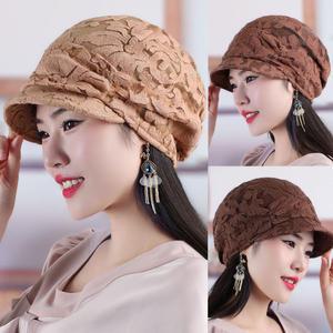 여성 여자 비니 봄 여름 패션 큐빅 가을 두건 모자 주방