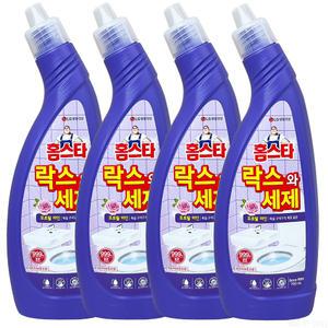 엘지생활건강 홈스타 락스와 세제 후로랄 파인 750ml 4개