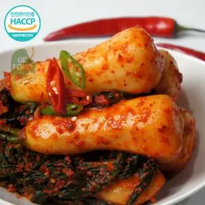 건담농수산 전라도 매운실비 총각김치 국산