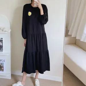 [보리보리/보리맘]긴 스마일 캉캉 수유 원피스 외출 수유복 홈웨어 잠옷 ID700